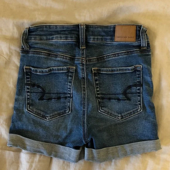 AE jeans shorts size 0 EUC - Picture 3 of 5